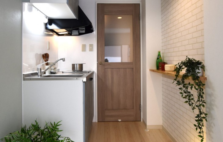 【名古屋市中川区】築37年 ホワイトレンガ×木でナチュラルテイストのお部屋に