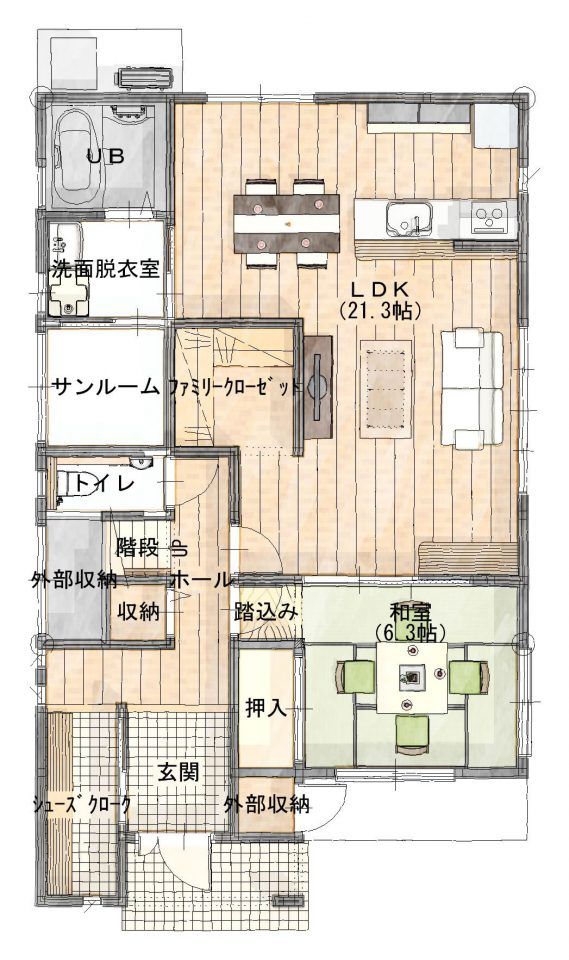 洗濯物を畳むのがつらい オールハンガー収納法でズボラ時短術 名古屋の空室対策リフォームは有限会社レトロ デザイン